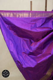 Purple Silk Paithani Saree - SRPSPS759
