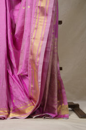 Pink Silk Paithani Saree - SRPSPS758