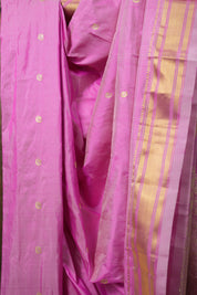 Pink Silk Paithani Saree - SRPSPS758