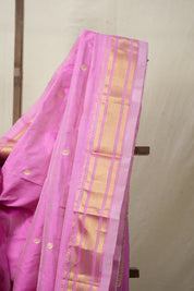 Pink Silk Paithani Saree - SRPSPS758