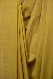 Yellow Narayan Peth Cotton Saree - SRYNPCS32