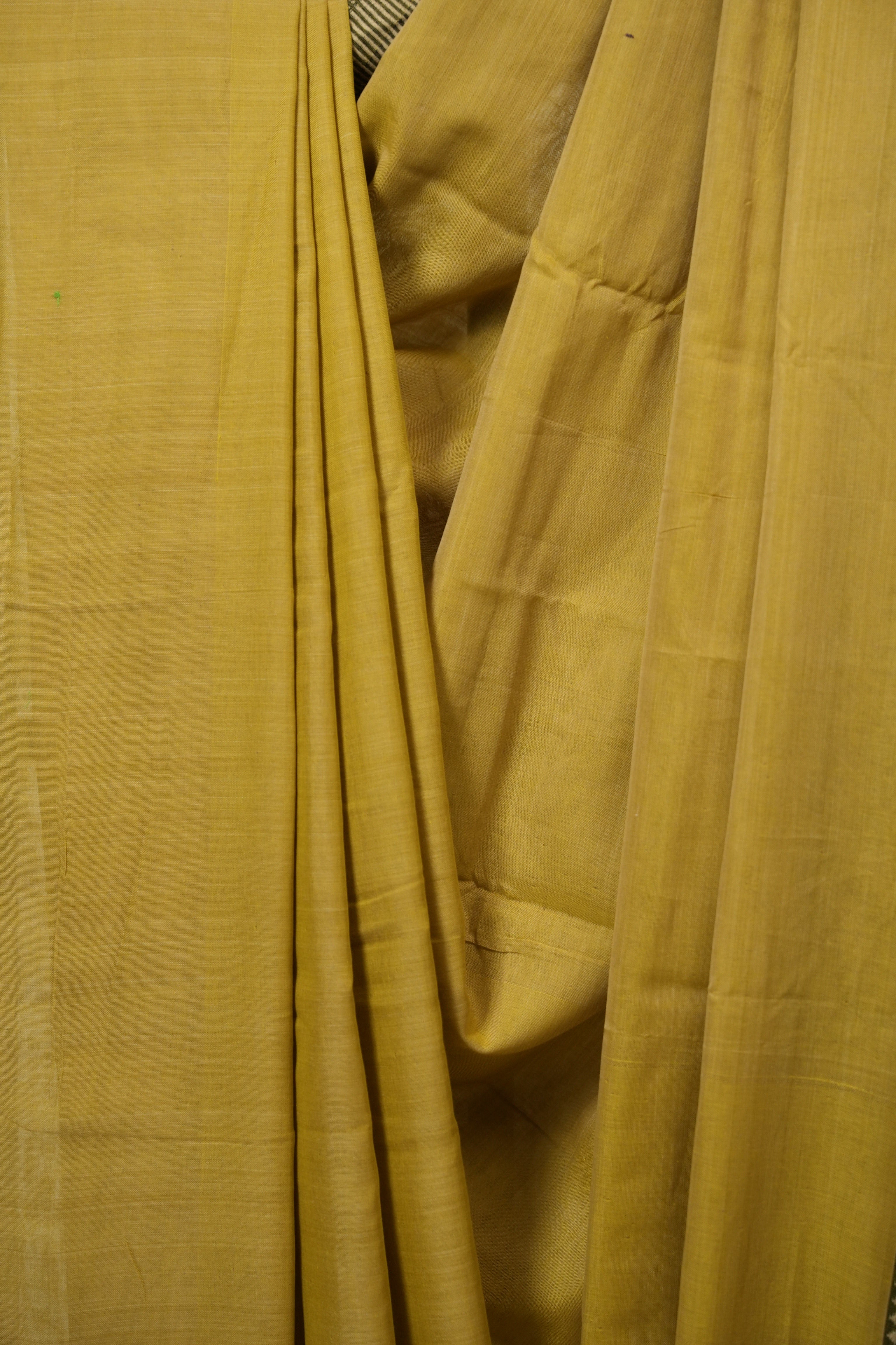 Yellow Narayan Peth Cotton Saree - SRYNPCS32