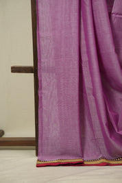 Pink Narayan Peth Cotton Saree - SRPNPCS34