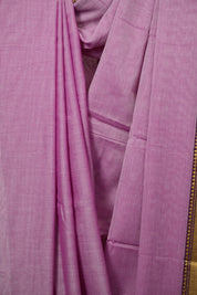 Pink Narayan Peth Cotton Saree - SRPNPCS34