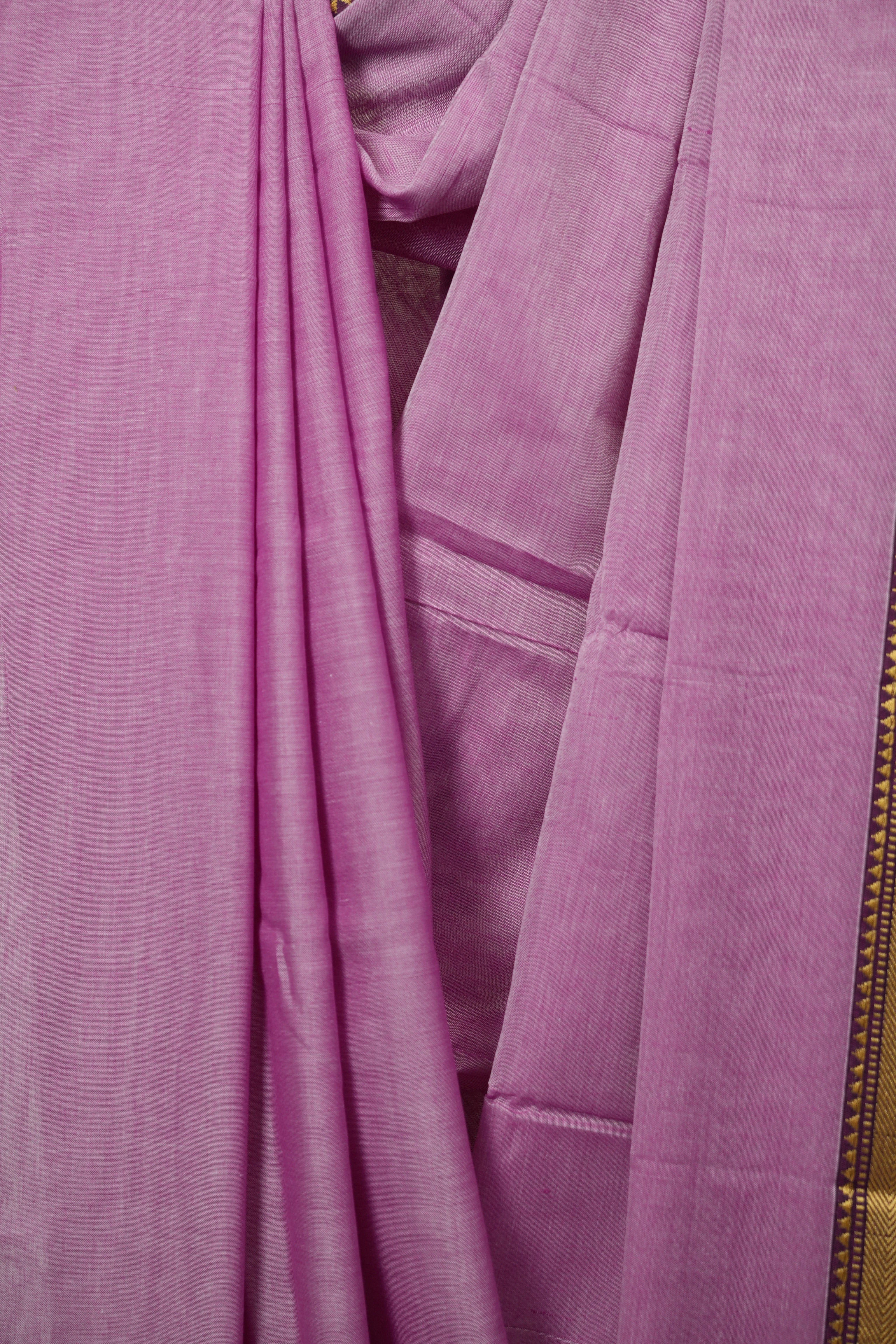 Pink Narayan Peth Cotton Saree - SRPNPCS34