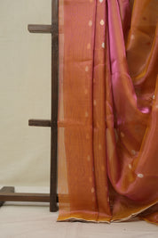 Two Tone Pink Tissue Banarasi Silk Saree - SRTTPTBSS67