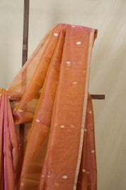 Two Tone Pink Tissue Banarasi Silk Saree - SRTTPTBSS67