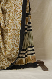 Beige HBP Cotton Saree - SRBCS3226