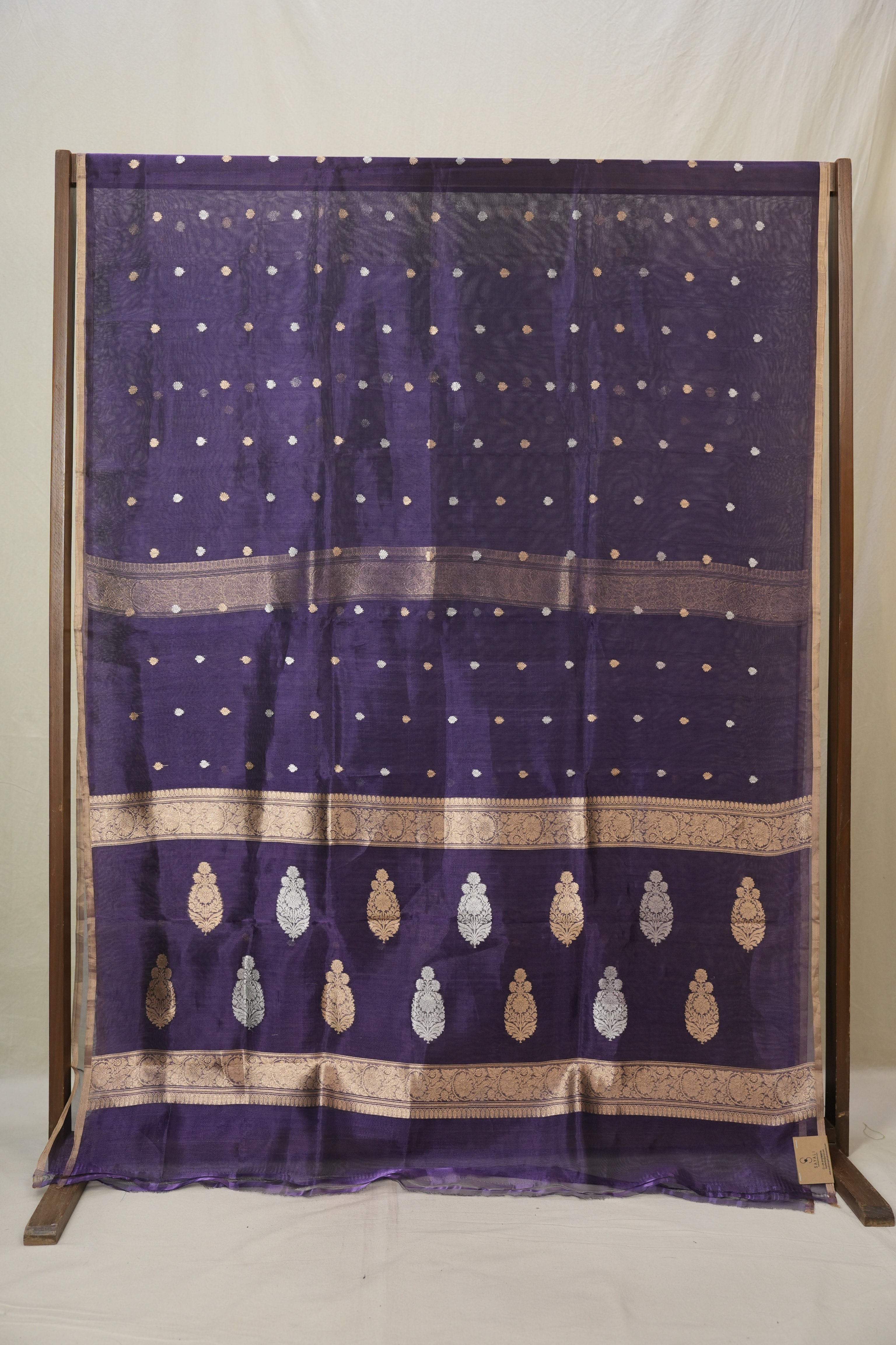 Violet Tissue Banarasi Silk Saree - SRVTBSS64