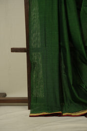 Green Narayan Peth Cotton Saree - SRGNPCS39