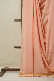 Peach Cotton Paithani Saree - SRPCPS686