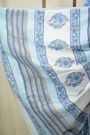 Blue HBP Cotton Saree - SRBCS3738