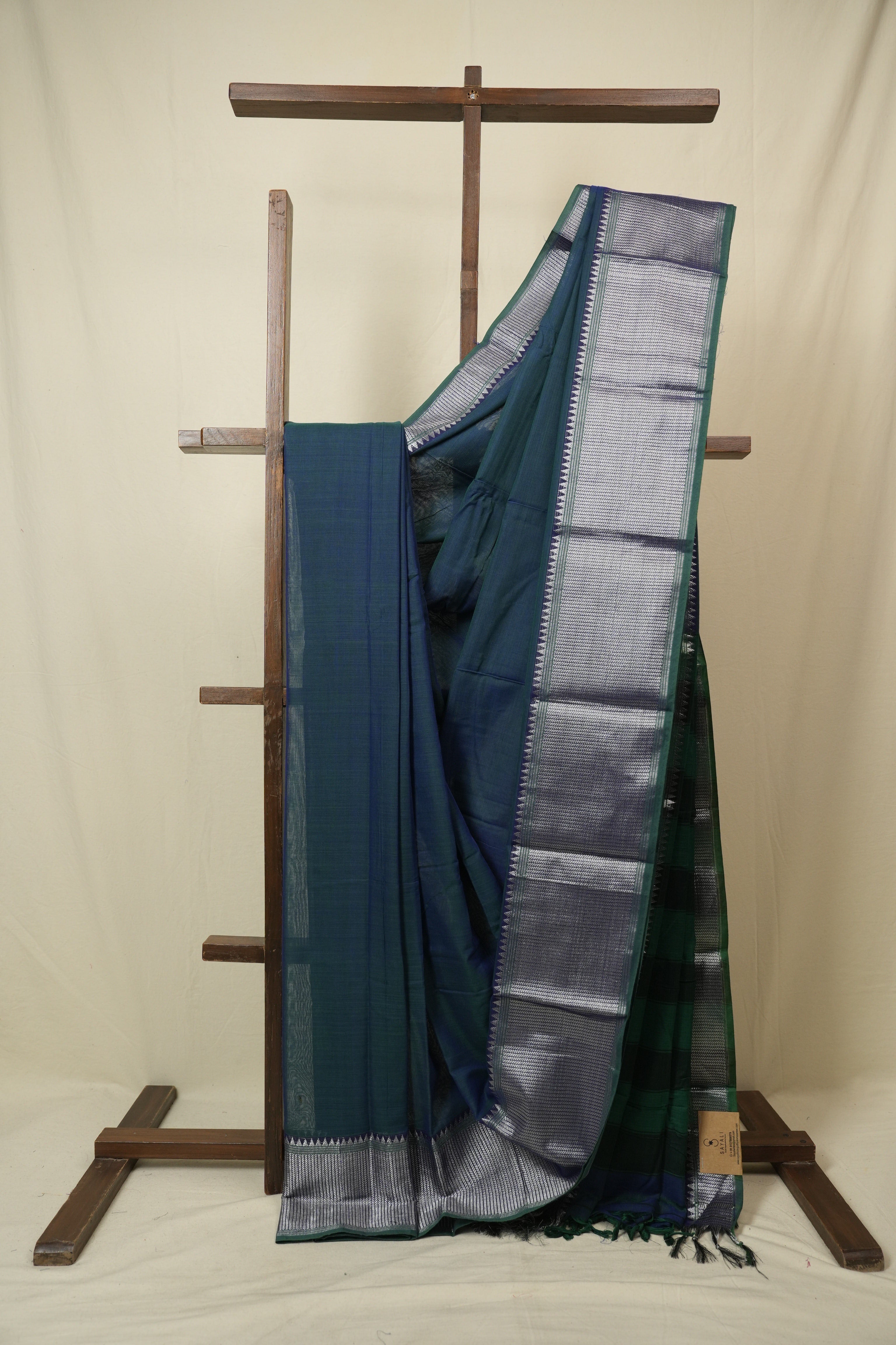 Peacock Narayan Peth Cotton Saree - SRPNPCS43