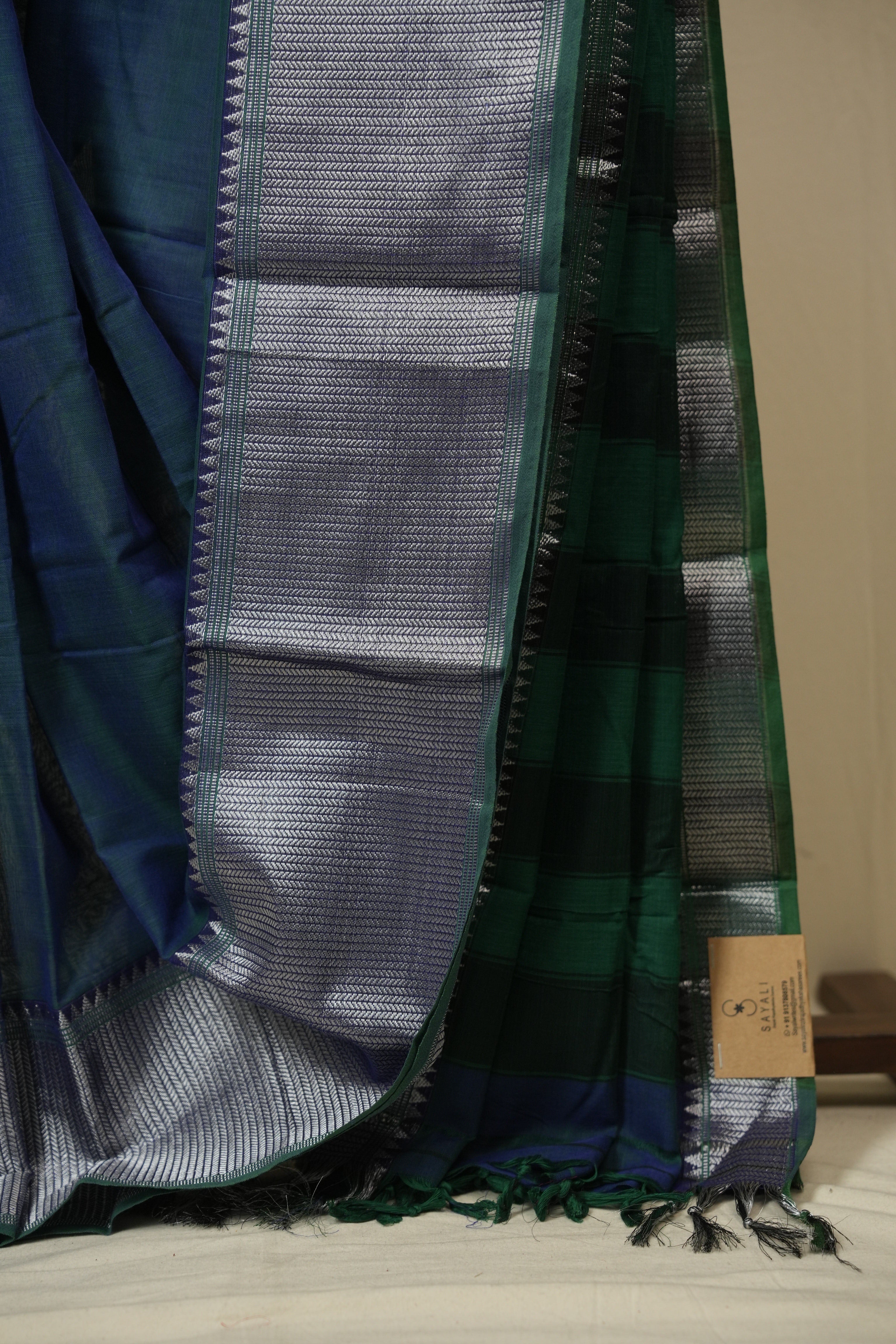 Peacock Narayan Peth Cotton Saree - SRPNPCS43
