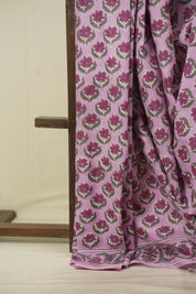 Pink HBP Cotton Saree - SRPCS3734