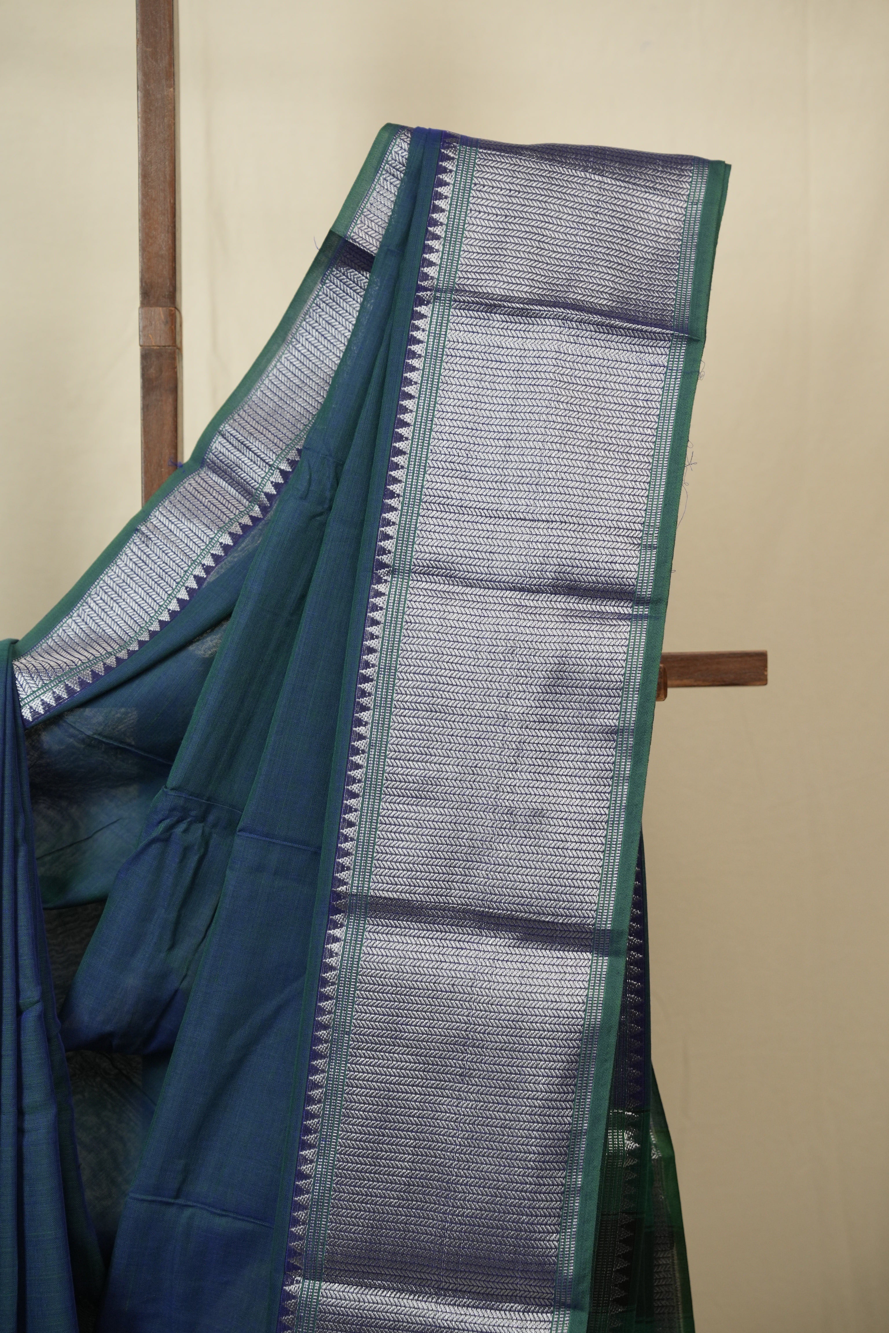 Peacock Narayan Peth Cotton Saree - SRPNPCS43
