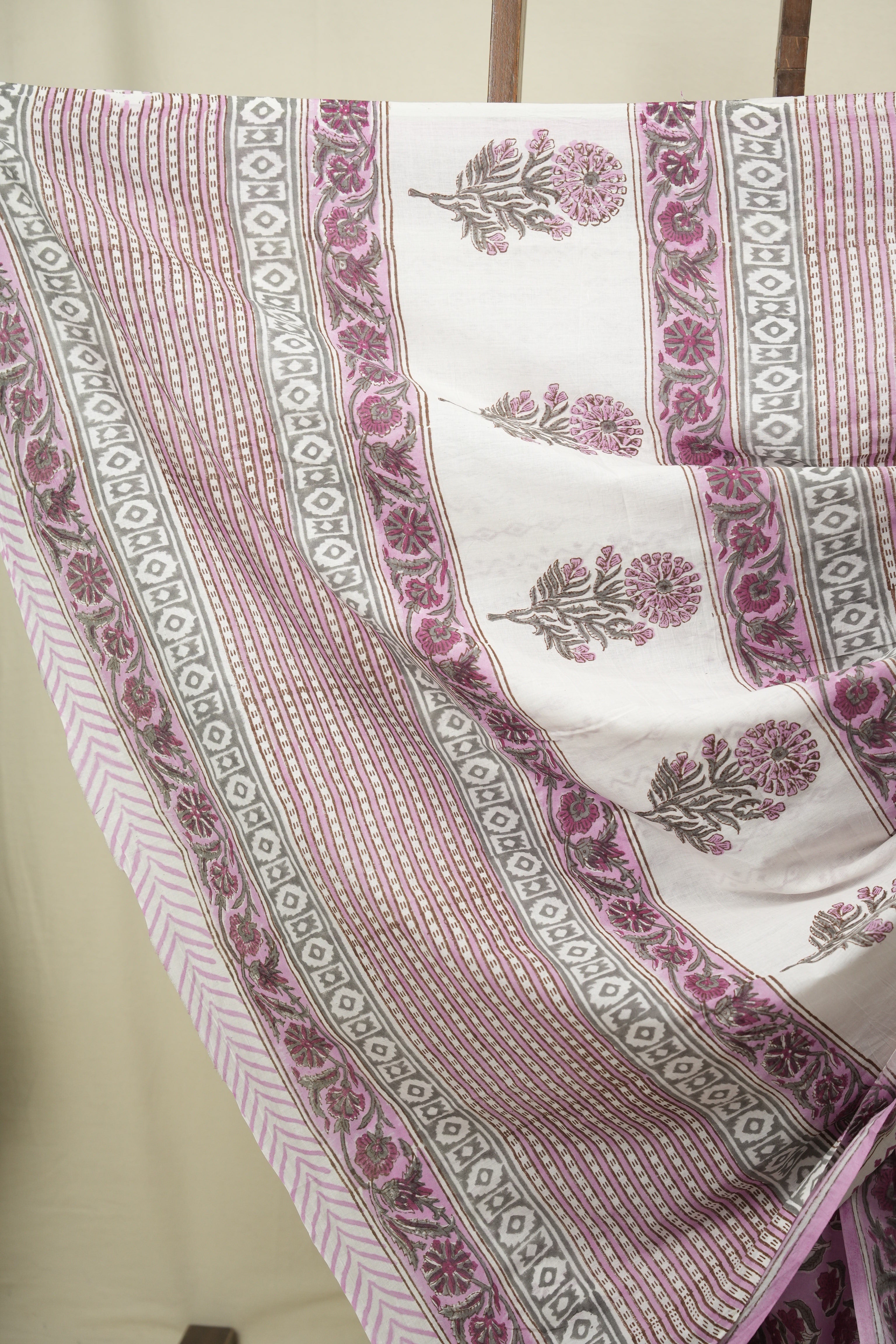 Pink HBP Cotton Saree - SRPCS3734