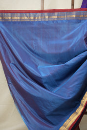 Purple Gadwal Cotton Silk Saree - SRPGCSS169
