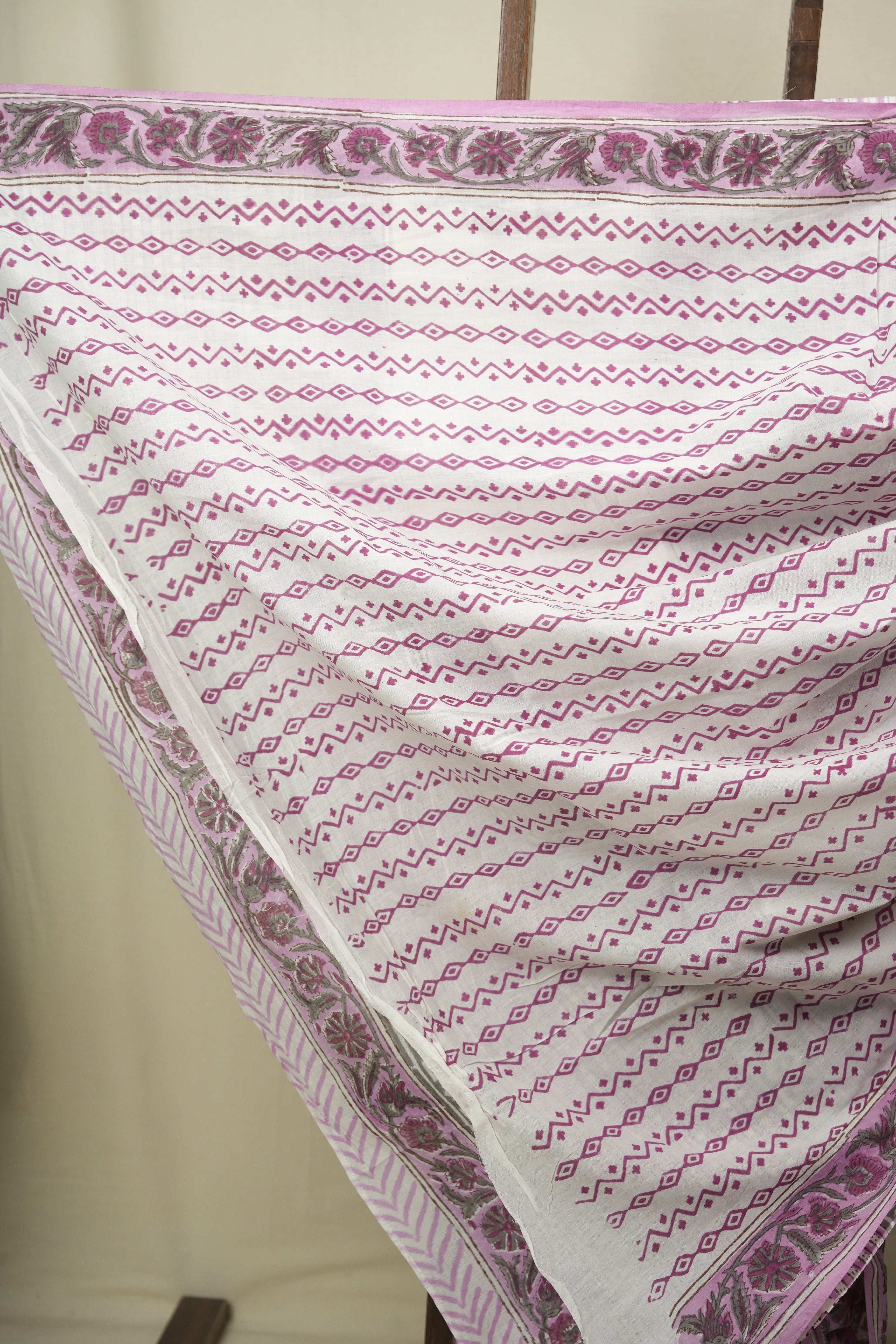 Pink HBP Cotton Saree - SRPCS3734