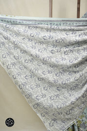 Light Aqua HBP Cotton Saree - SRLACS3220
