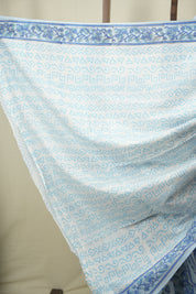 Blue HBP Cotton Saree - SRBCS3723
