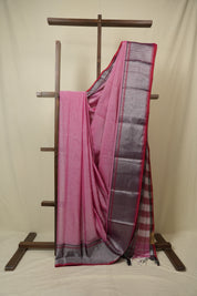 Pink Narayan Peth Cotton Saree - SRPNPCS45