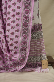 Pink HBP Cotton Saree - SRPCS3722