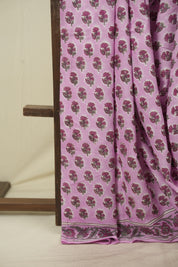 Pink HBP Cotton Saree - SRPCS3722