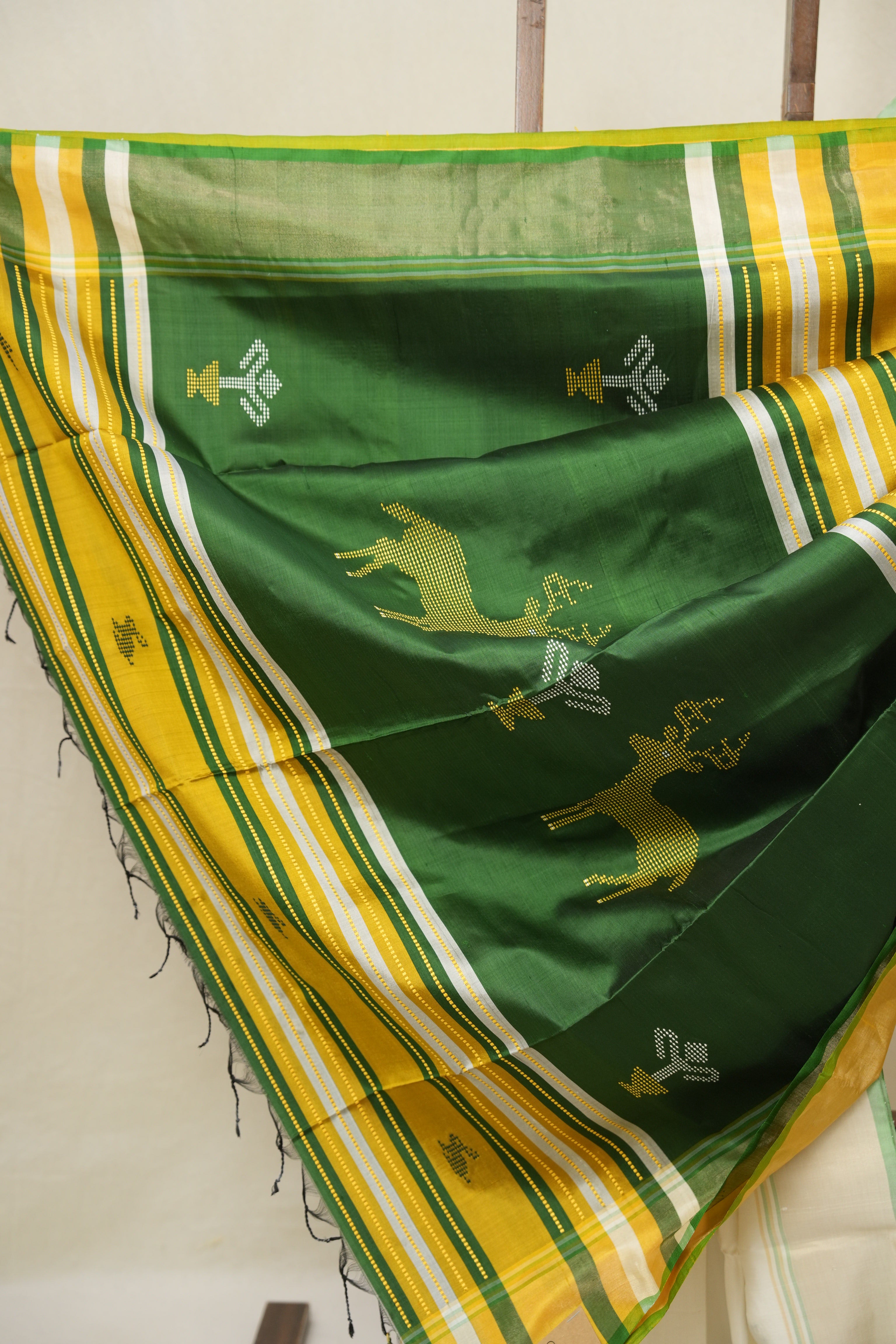 White Mulberry Silk Saree - SRWMSS08