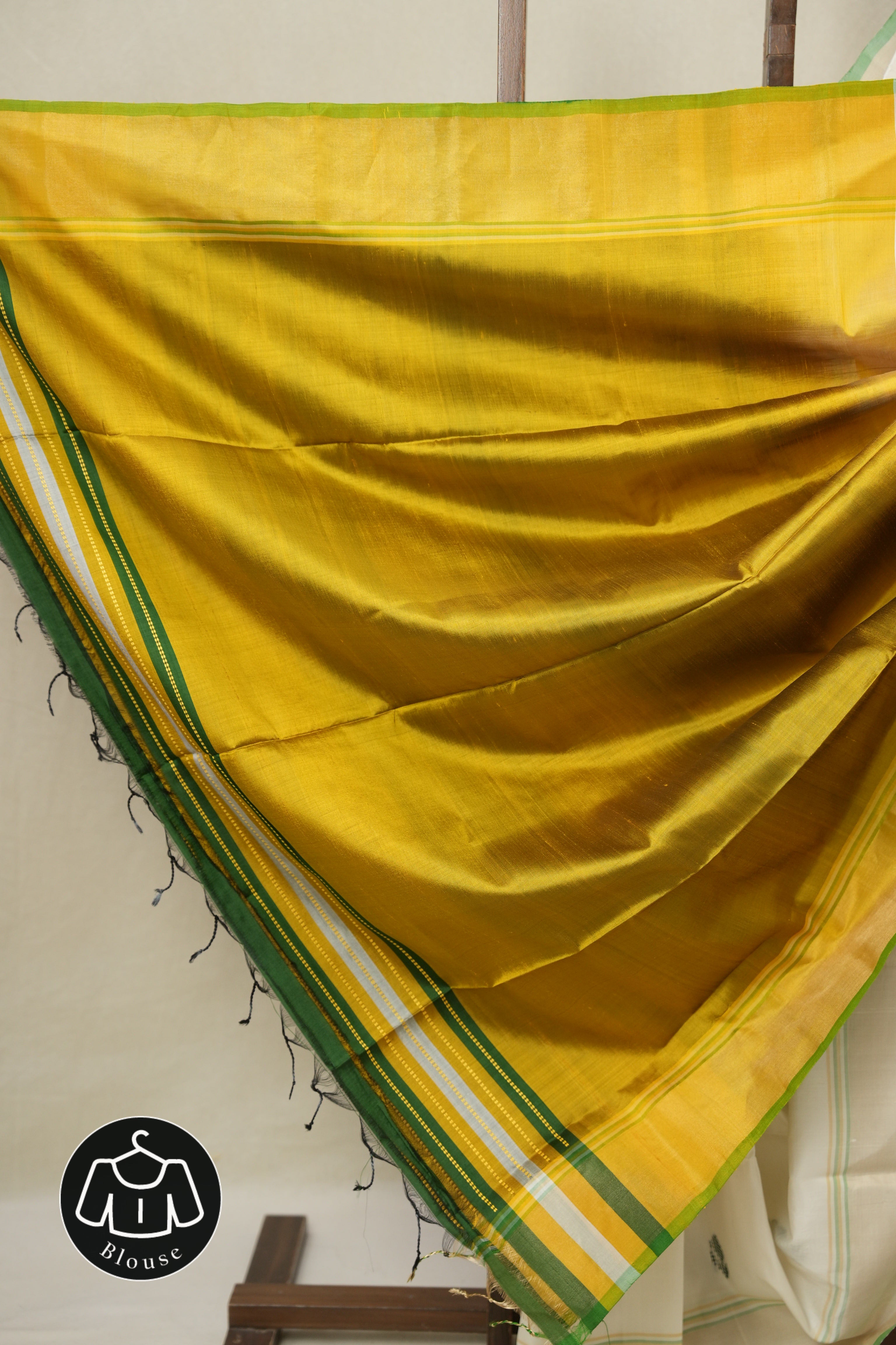 White Mulberry Silk Saree - SRWMSS08