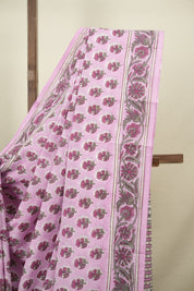Pink HBP Cotton Saree - SRPCS3722
