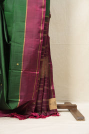 Green Kanjeevaram Silk Saree - SRGKSS928