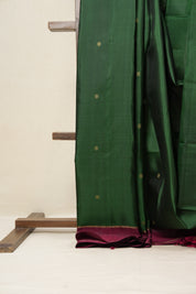 Green Kanjeevaram Silk Saree - SRGKSS928