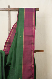 Green Kanjeevaram Silk Saree - SRGKSS928