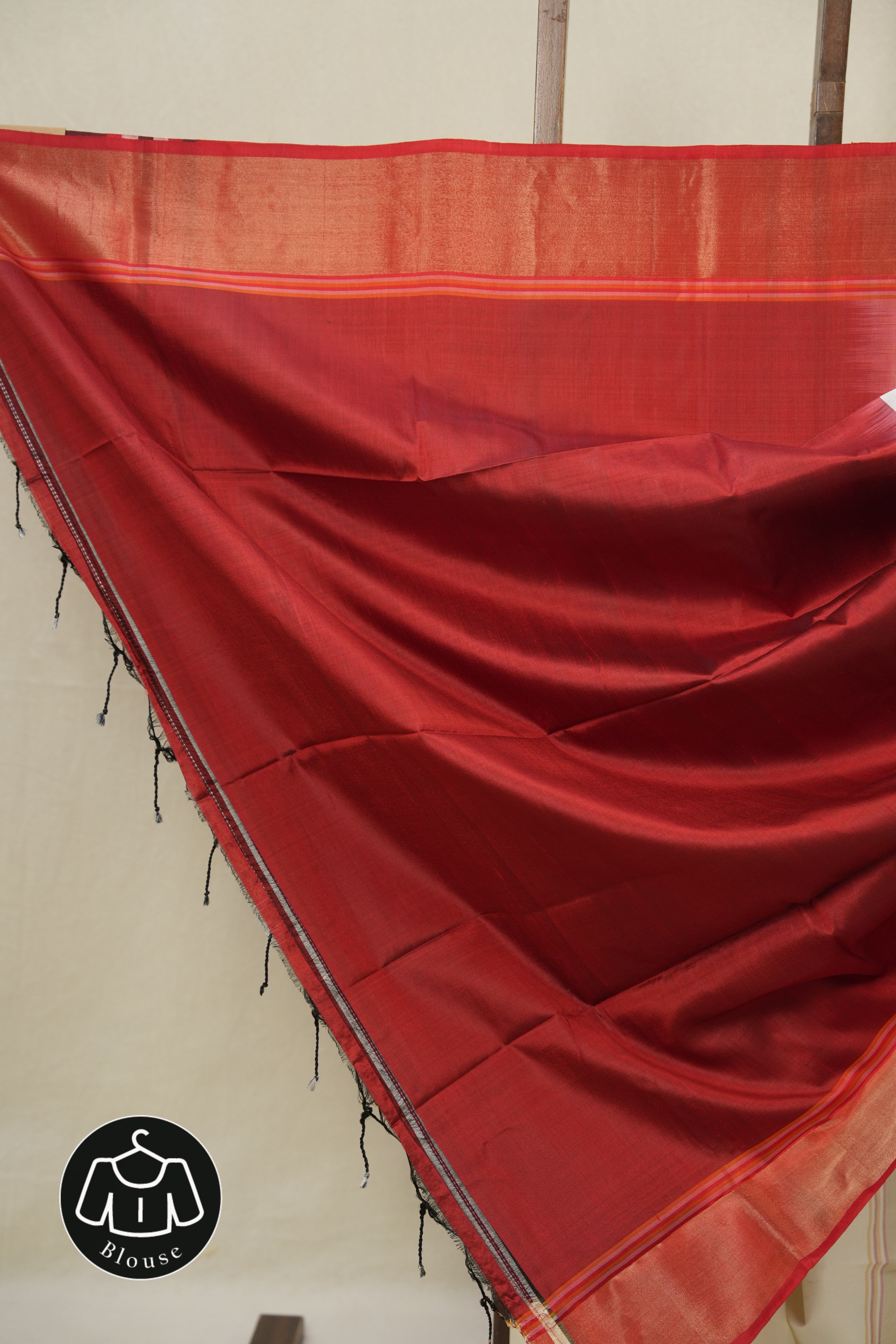 White Mulberry Silk Saree - SRWMSS09