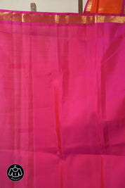 Orange Kanjivaram Silk Saree - SROKSS1058