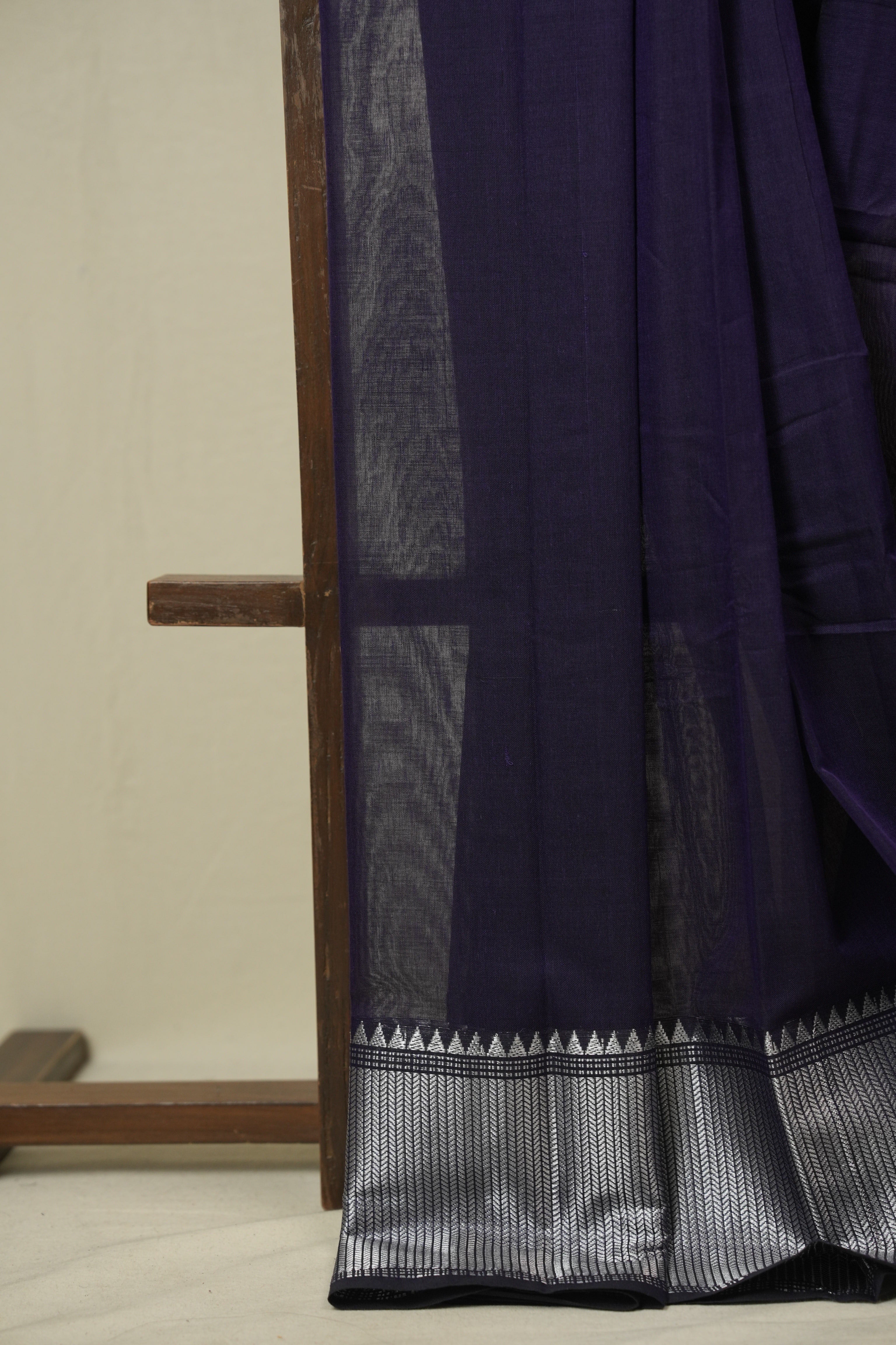 Deep Purple Narayan Peth Cotton Saree - SRDPNPCS40