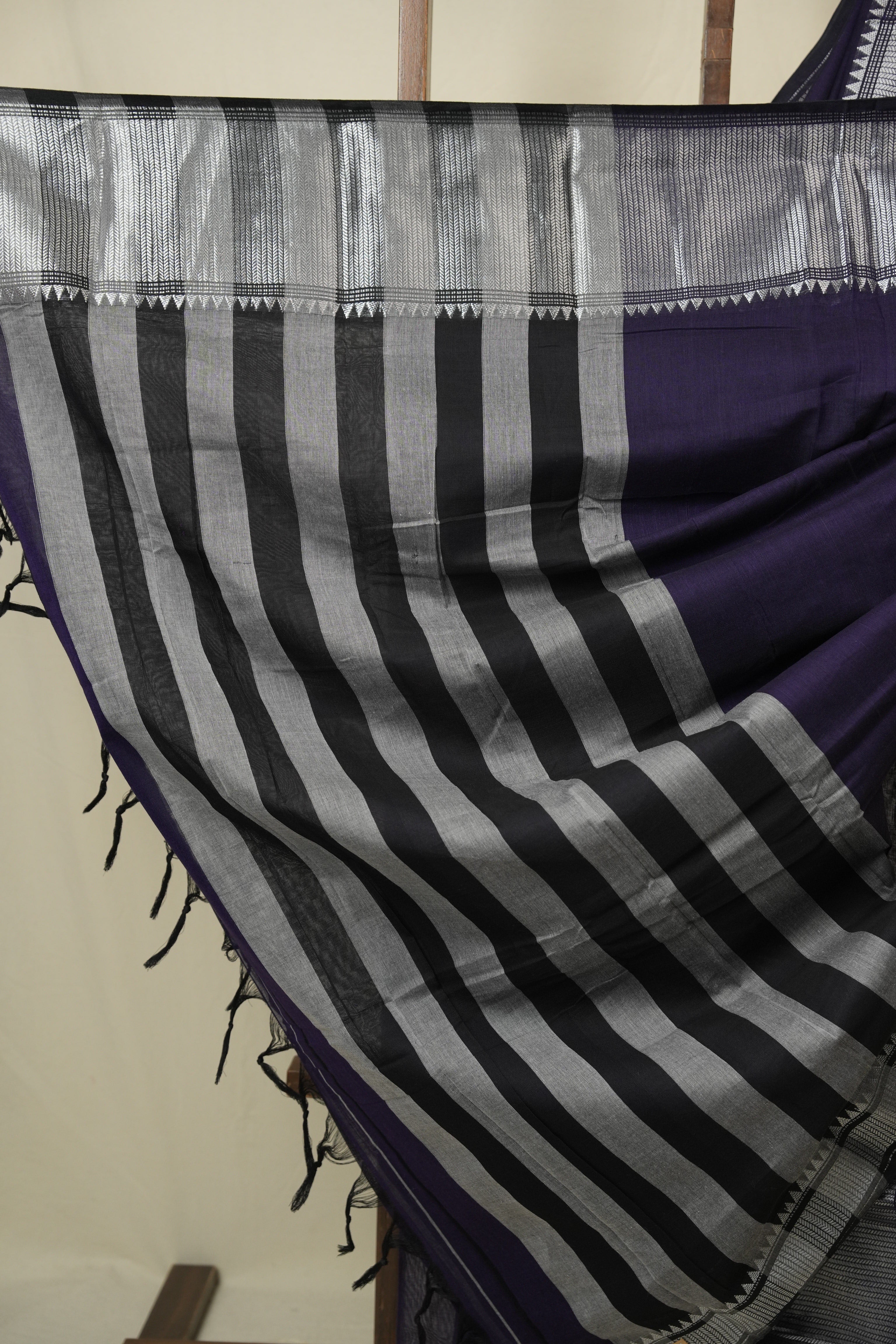 Deep Purple Narayan Peth Cotton Saree - SRDPNPCS40