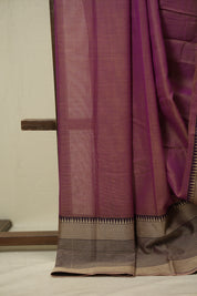 Dusty Pink Narayan Peth Cotton Saree - SRDPNPCS50