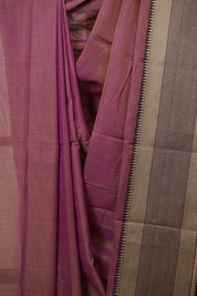 Dusty Pink Narayan Peth Cotton Saree - SRDPNPCS50