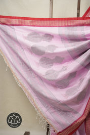 Pink Bengal Cotton Saree - SRPBCS108