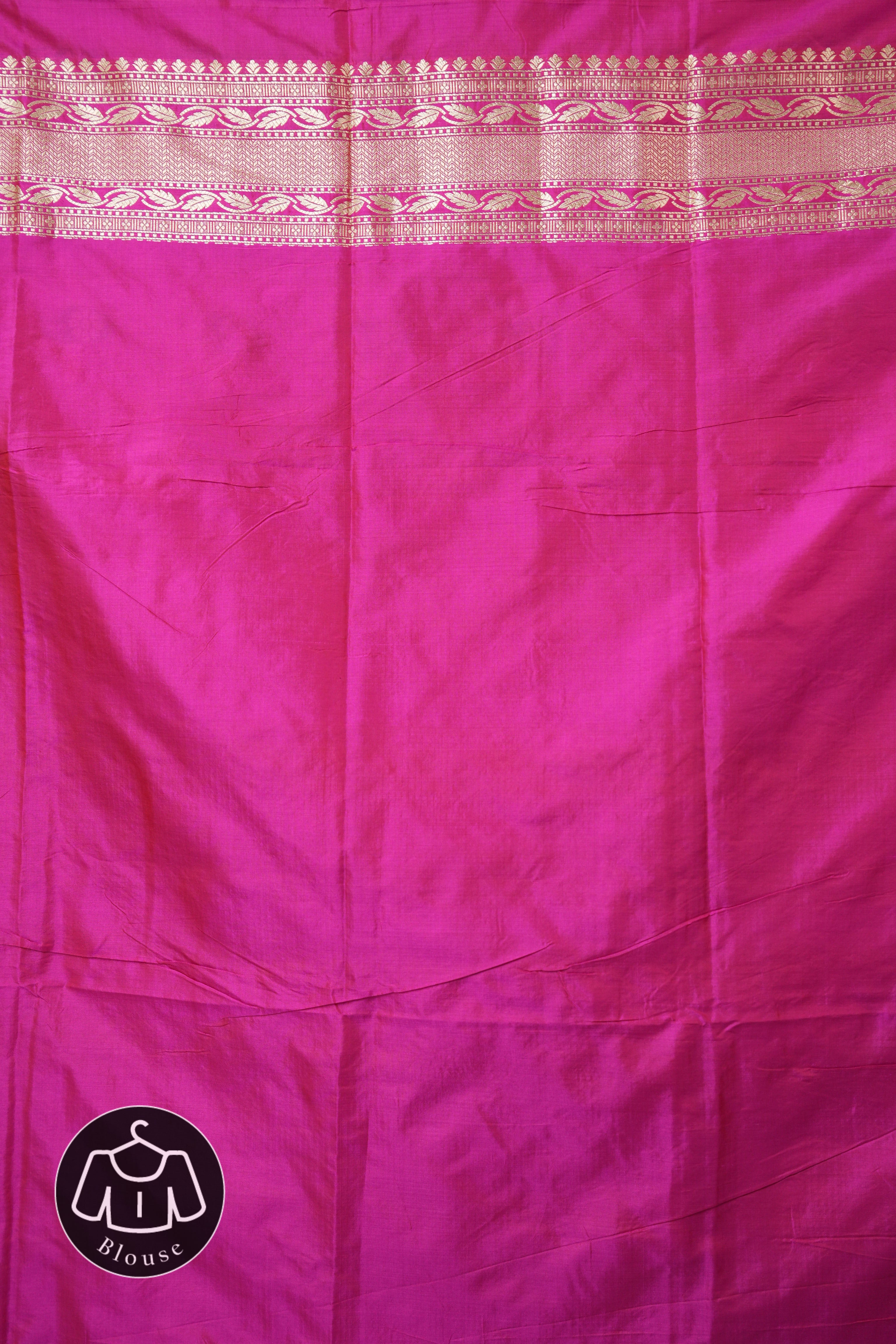 Rani Pink Banarasi Silk Saree - SRRPBSS907