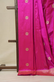 Pink Banarasi Silk Saree - SRPBBSS913