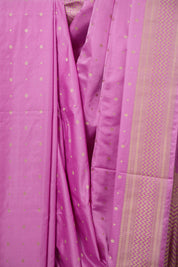 Lavender Pink Banarasi Silk Saree - SRLPBSS910