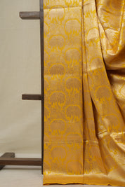 Yellow Banarasi Silk Saree - SRYBSS904