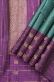 Ratna Rekha Kanjeevaram Silk Saree - Saavari - SSRRKSS82