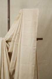 Beige Tussar Silk Saree - SRBTSS1769