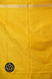 Yellow Banarasi Silk Saree - SRYBSS904