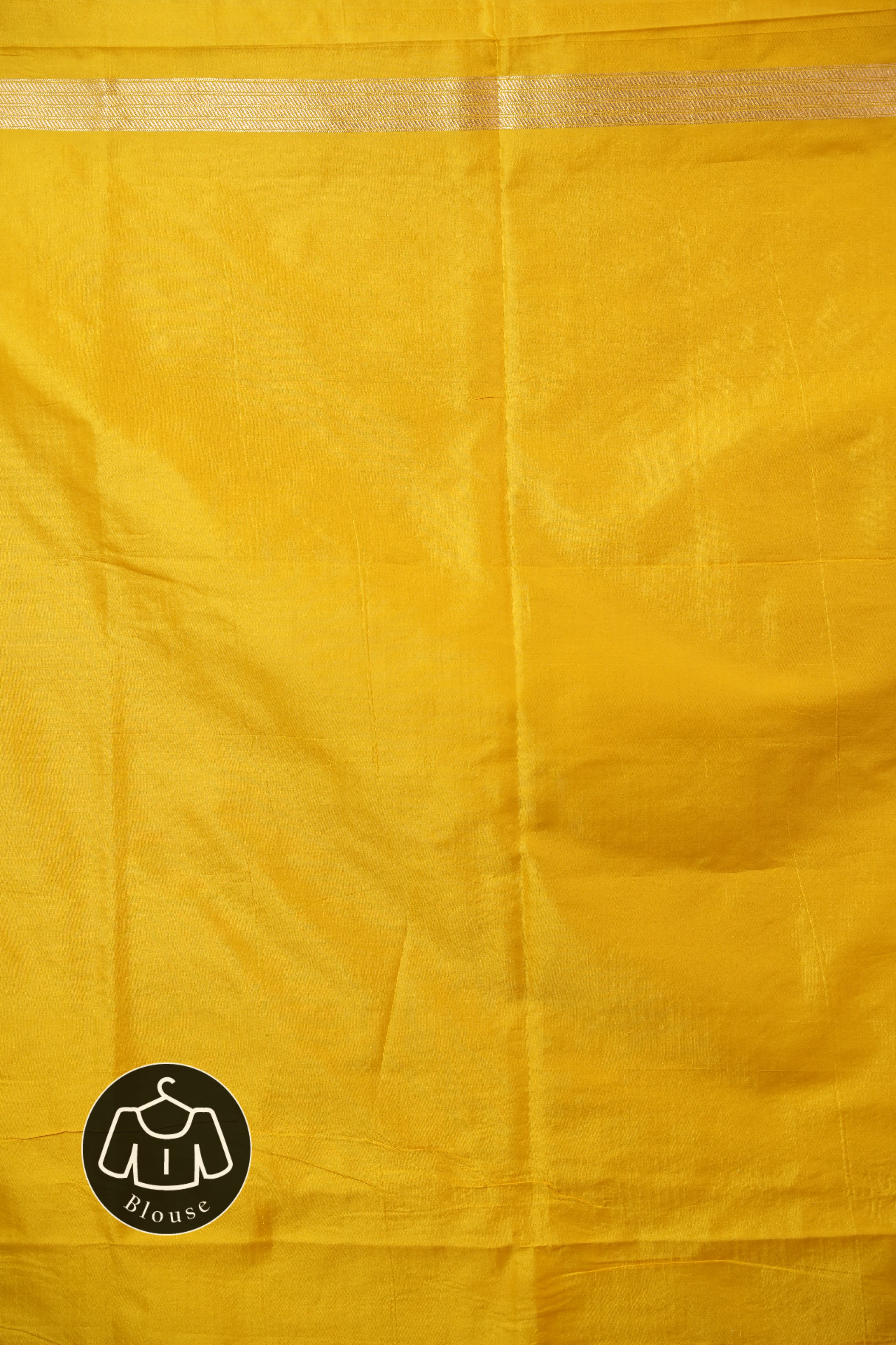 Yellow Banarasi Silk Saree - SRYBSS904