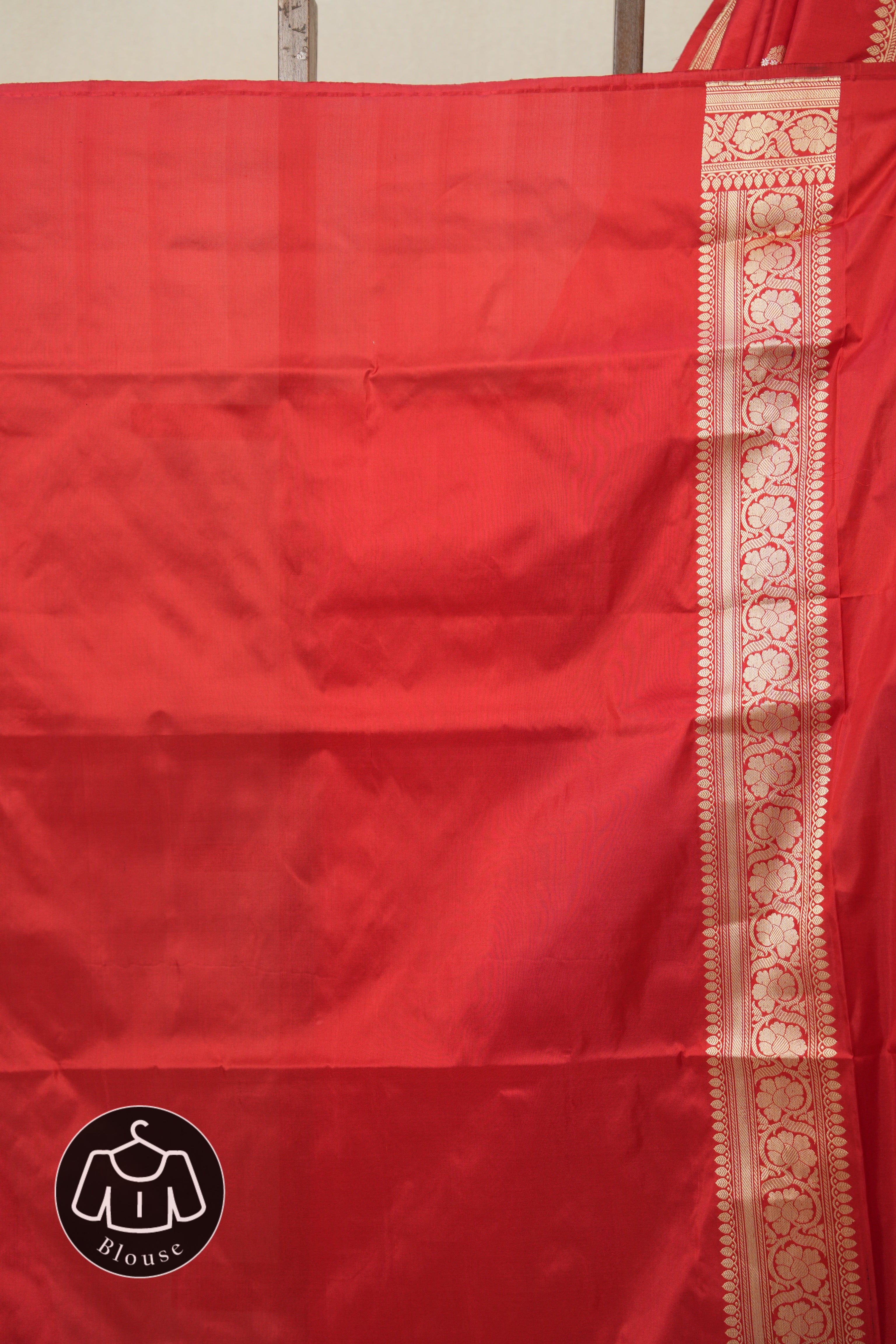 Red Banarasi Silk Saree - SRRBSS908